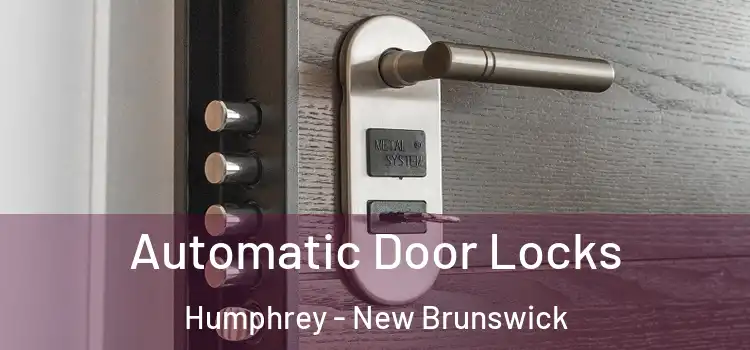 Automatic Door Locks Humphrey - New Brunswick