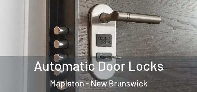 Automatic Door Locks Mapleton - New Brunswick