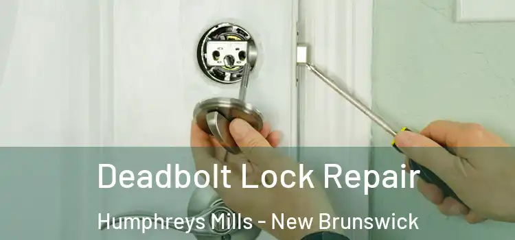 Deadbolt Lock Repair Humphreys Mills - New Brunswick