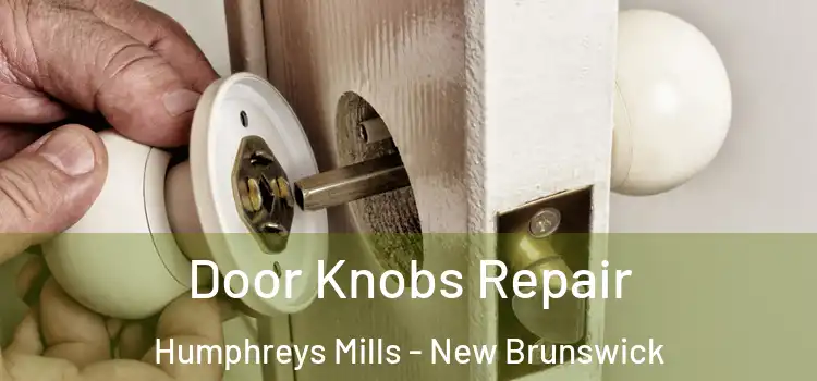 Door Knobs Repair Humphreys Mills - New Brunswick