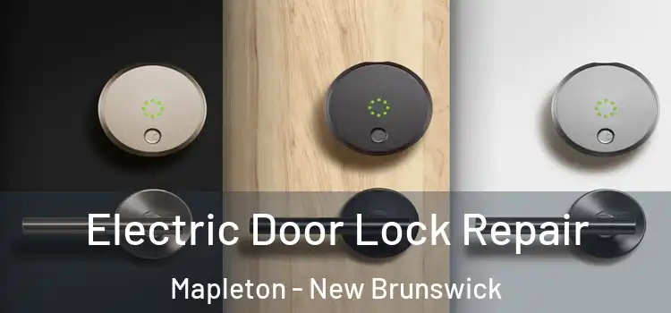 Electric Door Lock Repair Mapleton - New Brunswick